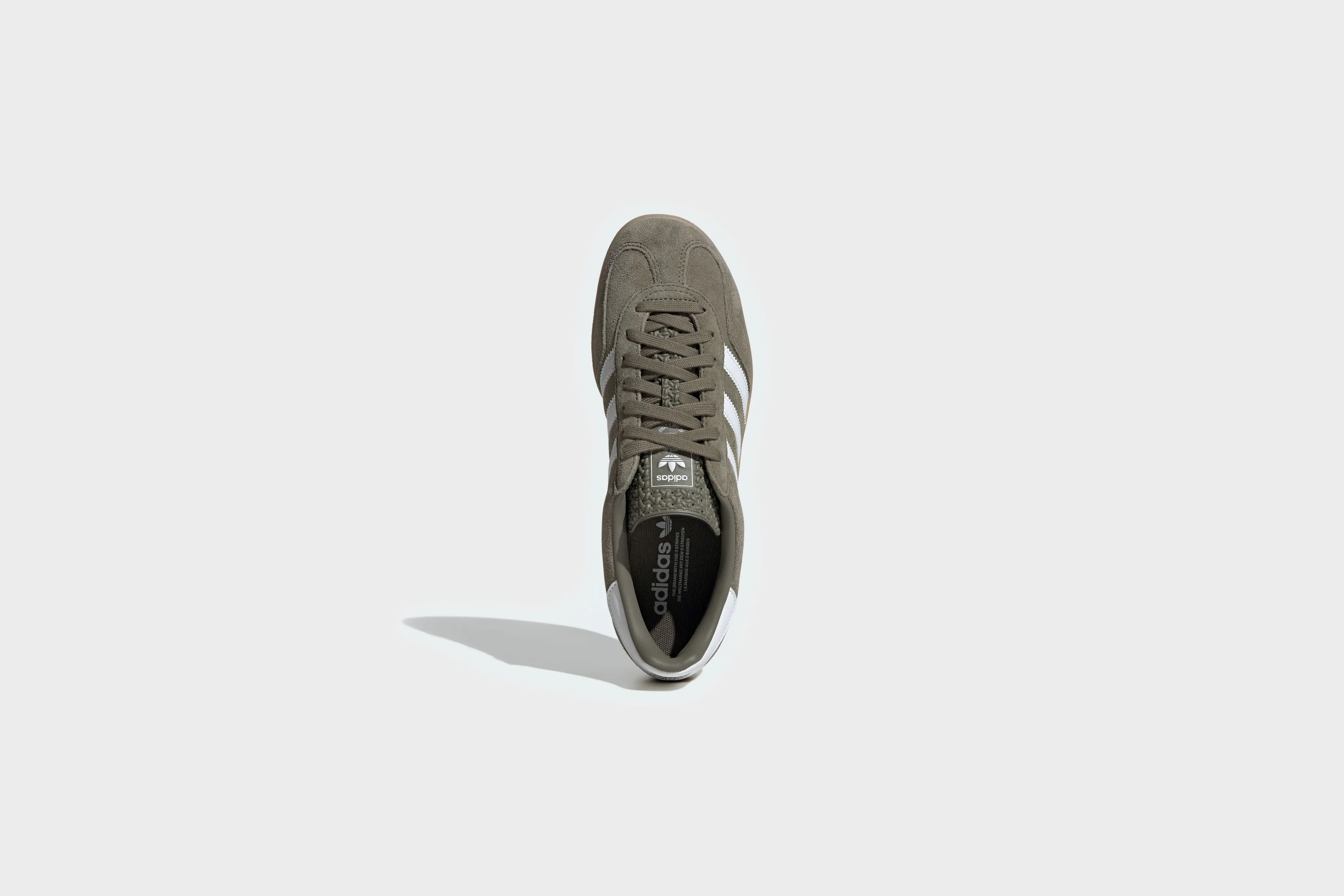 Adidas Gazelle Indoor (Gold Metallic/White/Olive Strata)