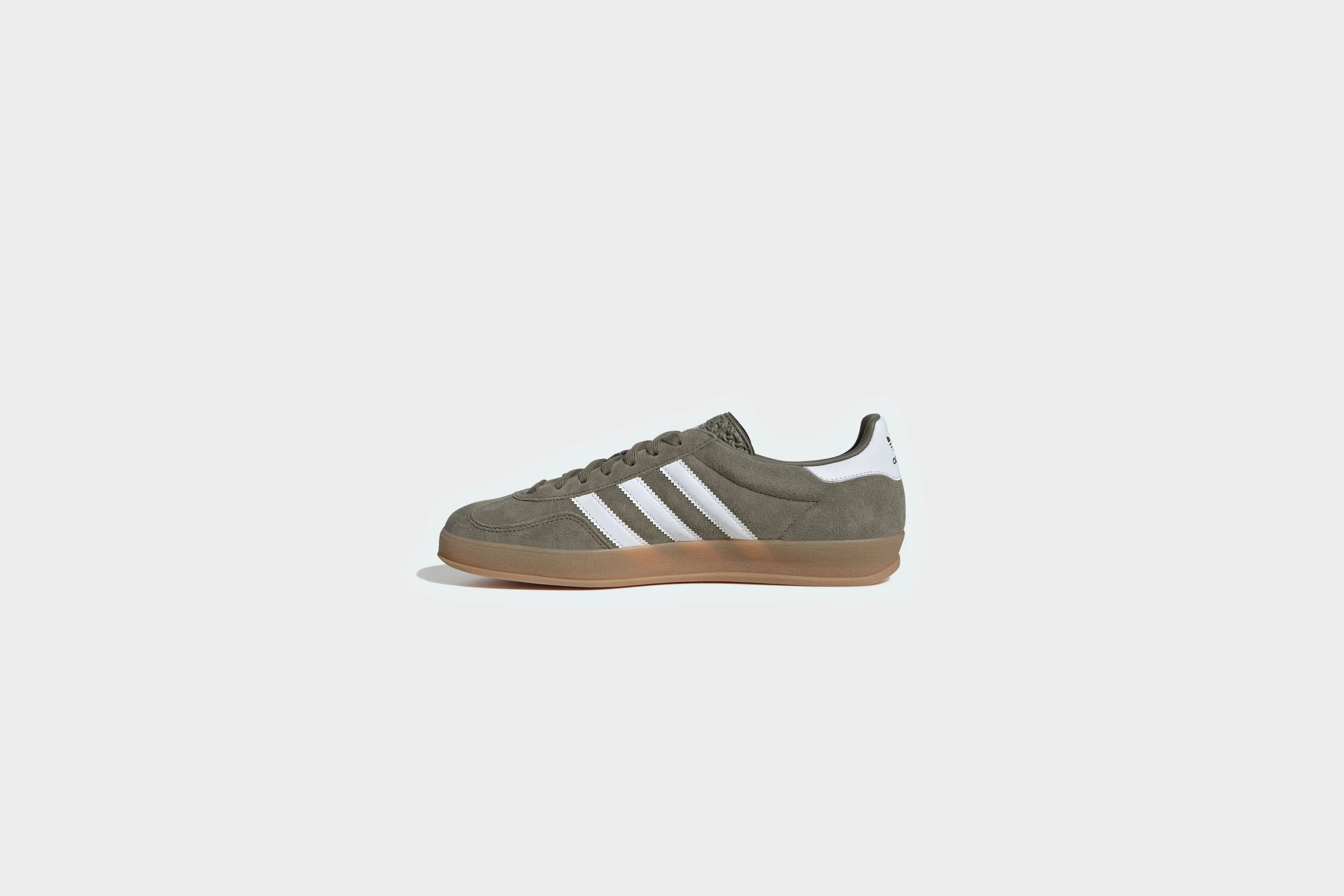 Adidas Gazelle Indoor (Gold Metallic/White/Olive Strata)