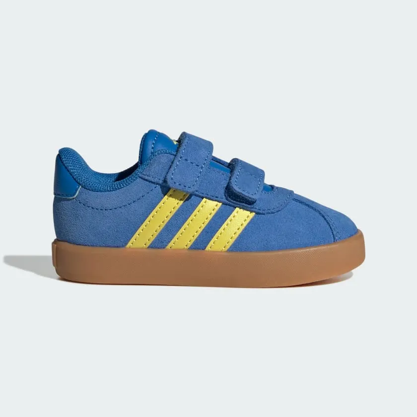 ADIDAS KID'S VL COURT 3.0 ROYAL/SULFER SNEAKER SHOES