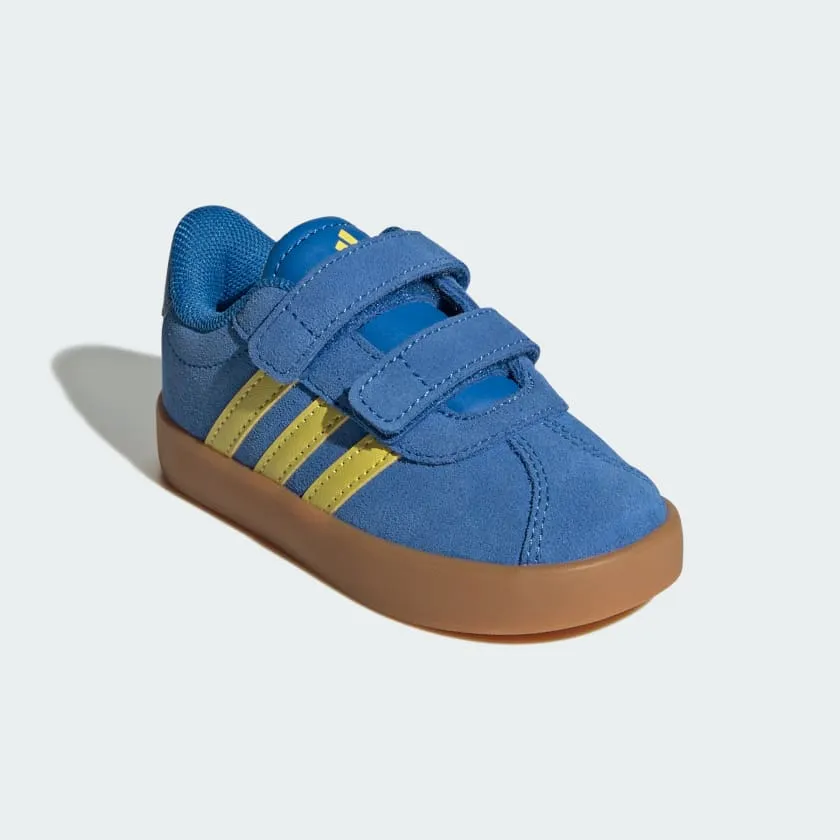 ADIDAS KID'S VL COURT 3.0 ROYAL/SULFER SNEAKER SHOES