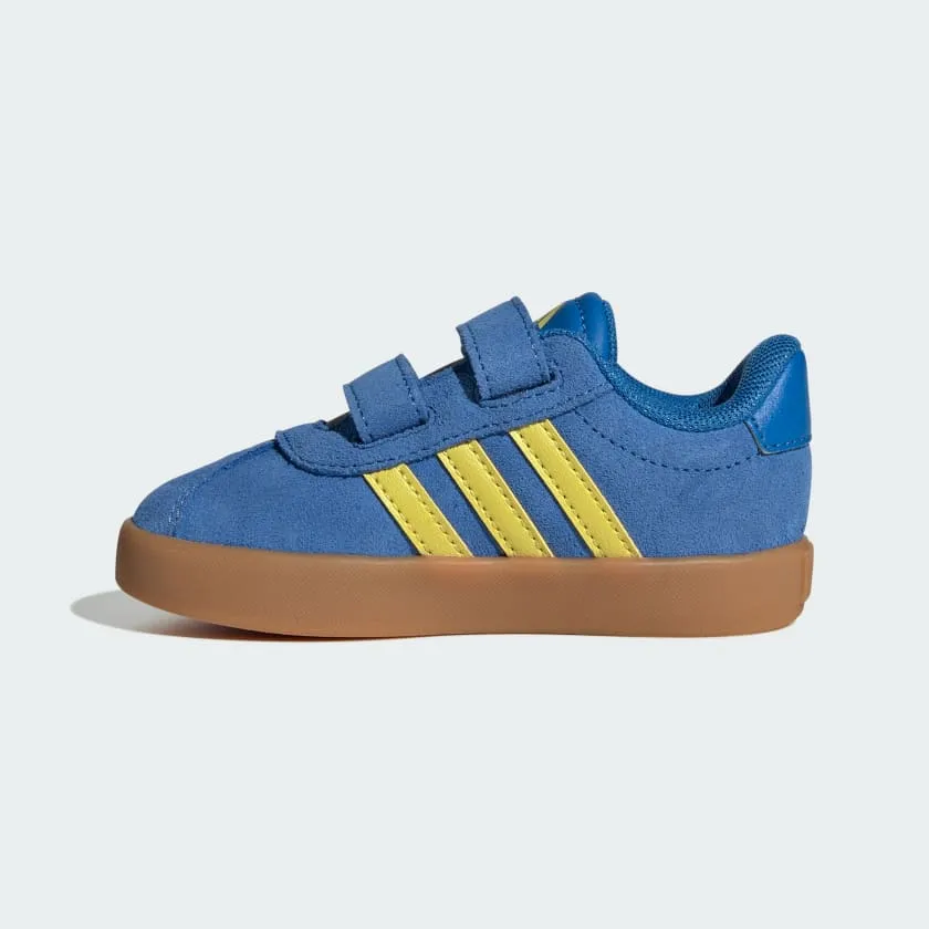 ADIDAS KID'S VL COURT 3.0 ROYAL/SULFER SNEAKER SHOES
