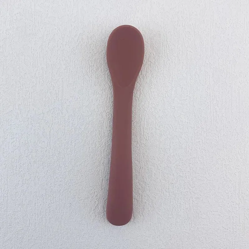 Baby Soft Silicone Feeding Spoon