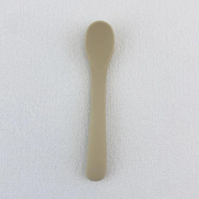Baby Soft Silicone Feeding Spoon