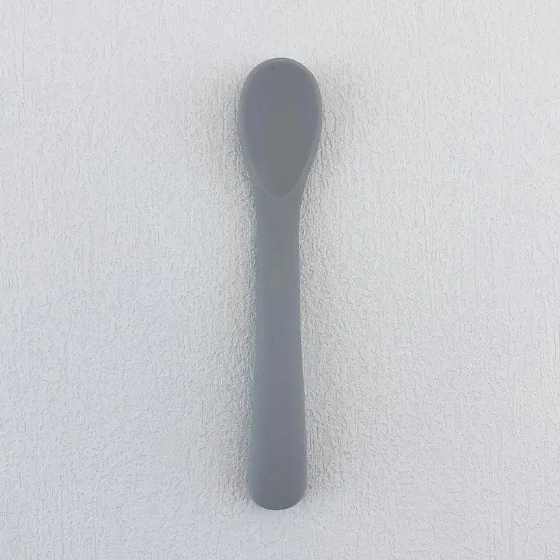 Baby Soft Silicone Feeding Spoon