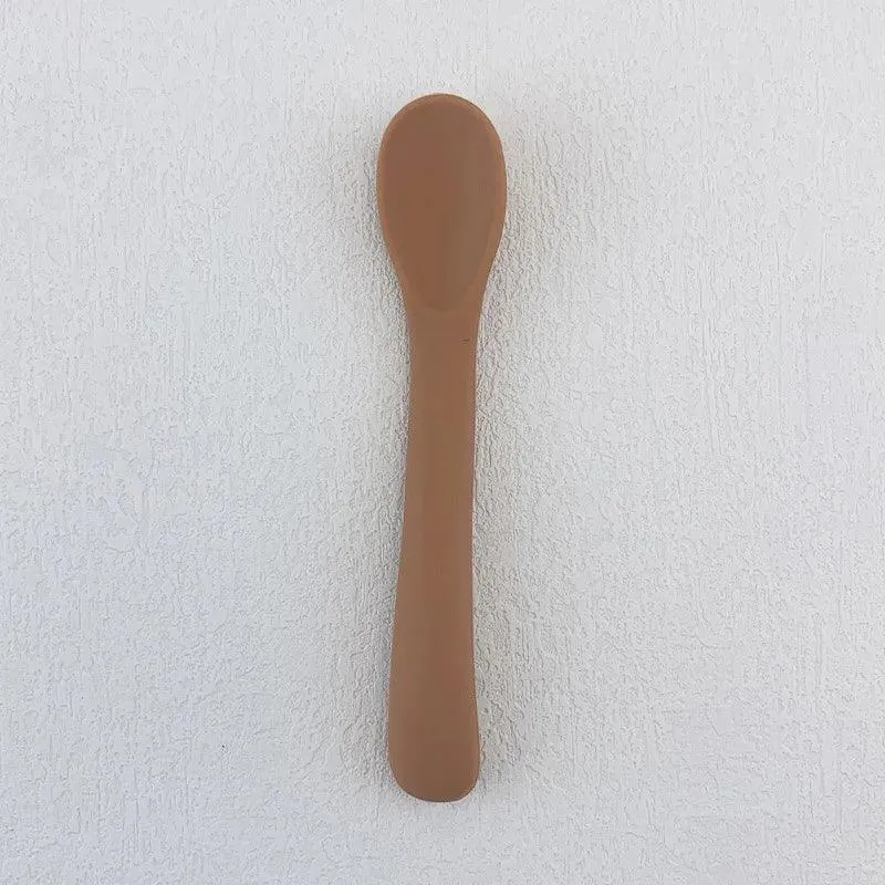 Baby Soft Silicone Feeding Spoon