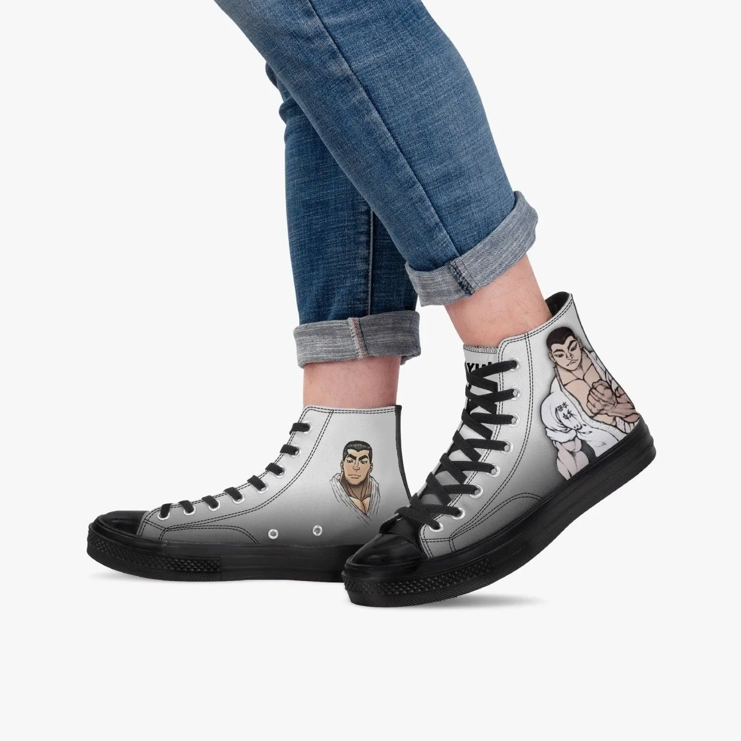 Baki Katsumi A-Star High Anime Shoes
