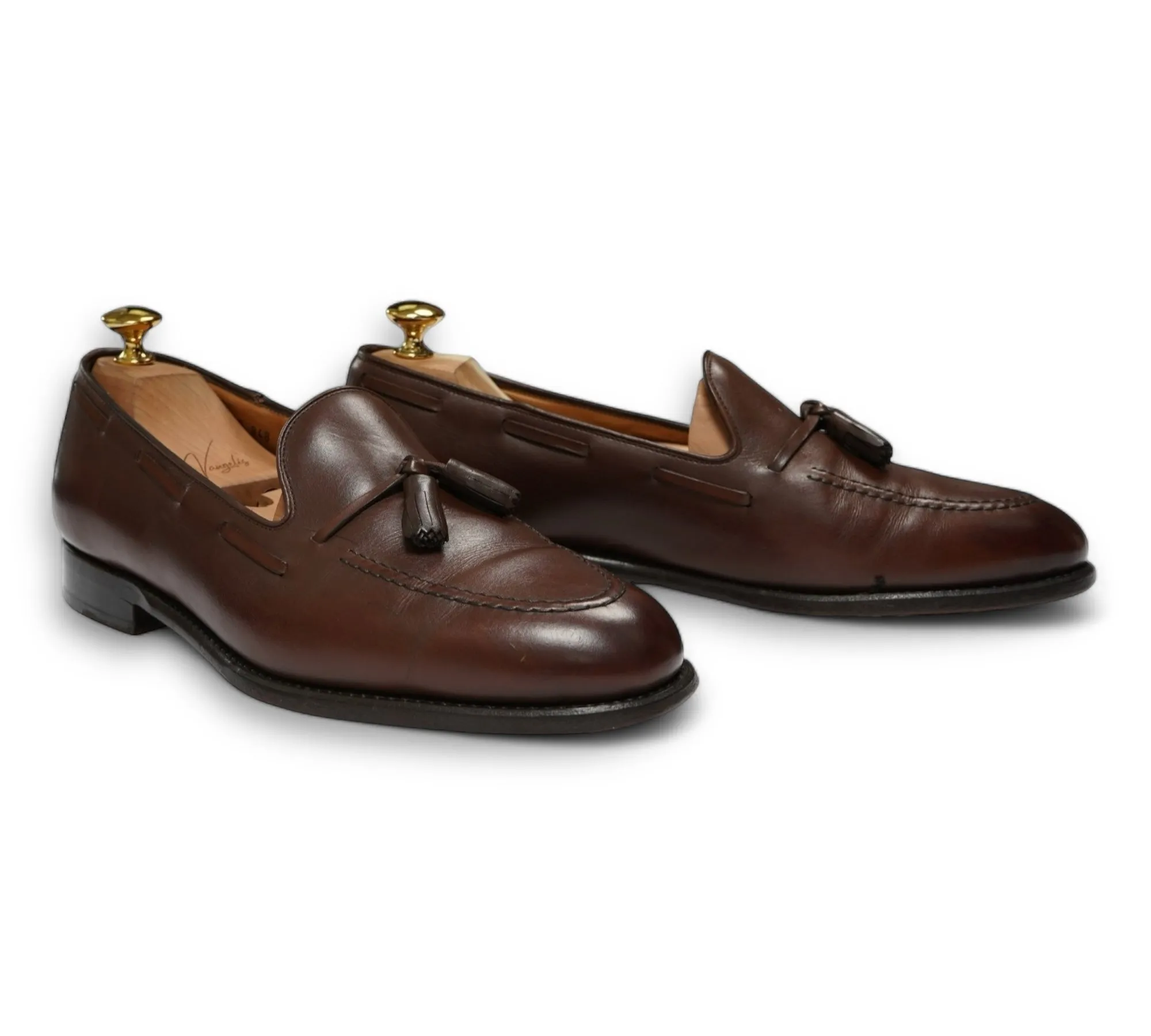 Carlos Santos - Brown Tassels Loafer UK 9/EU 43