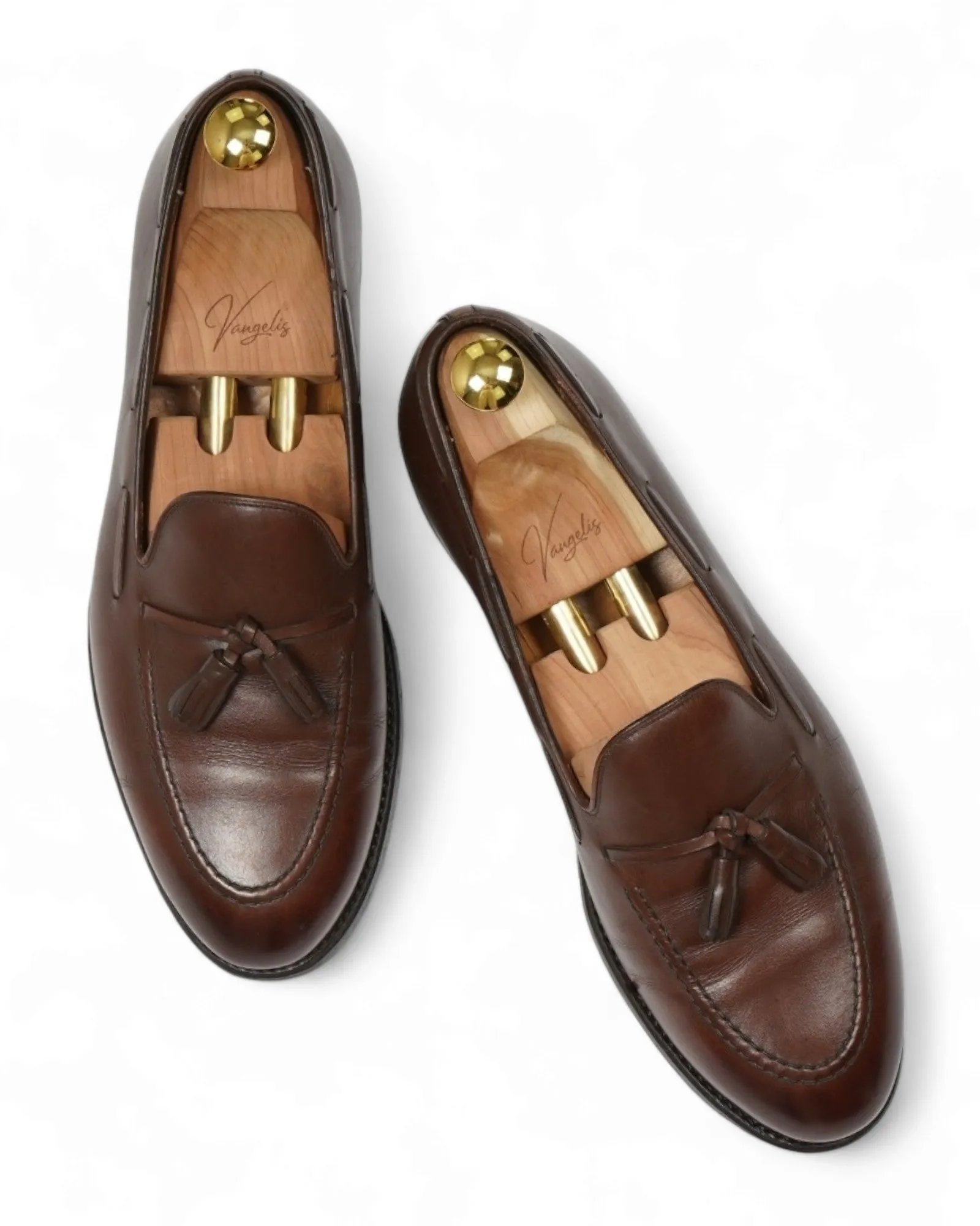 Carlos Santos - Brown Tassels Loafer UK 9/EU 43