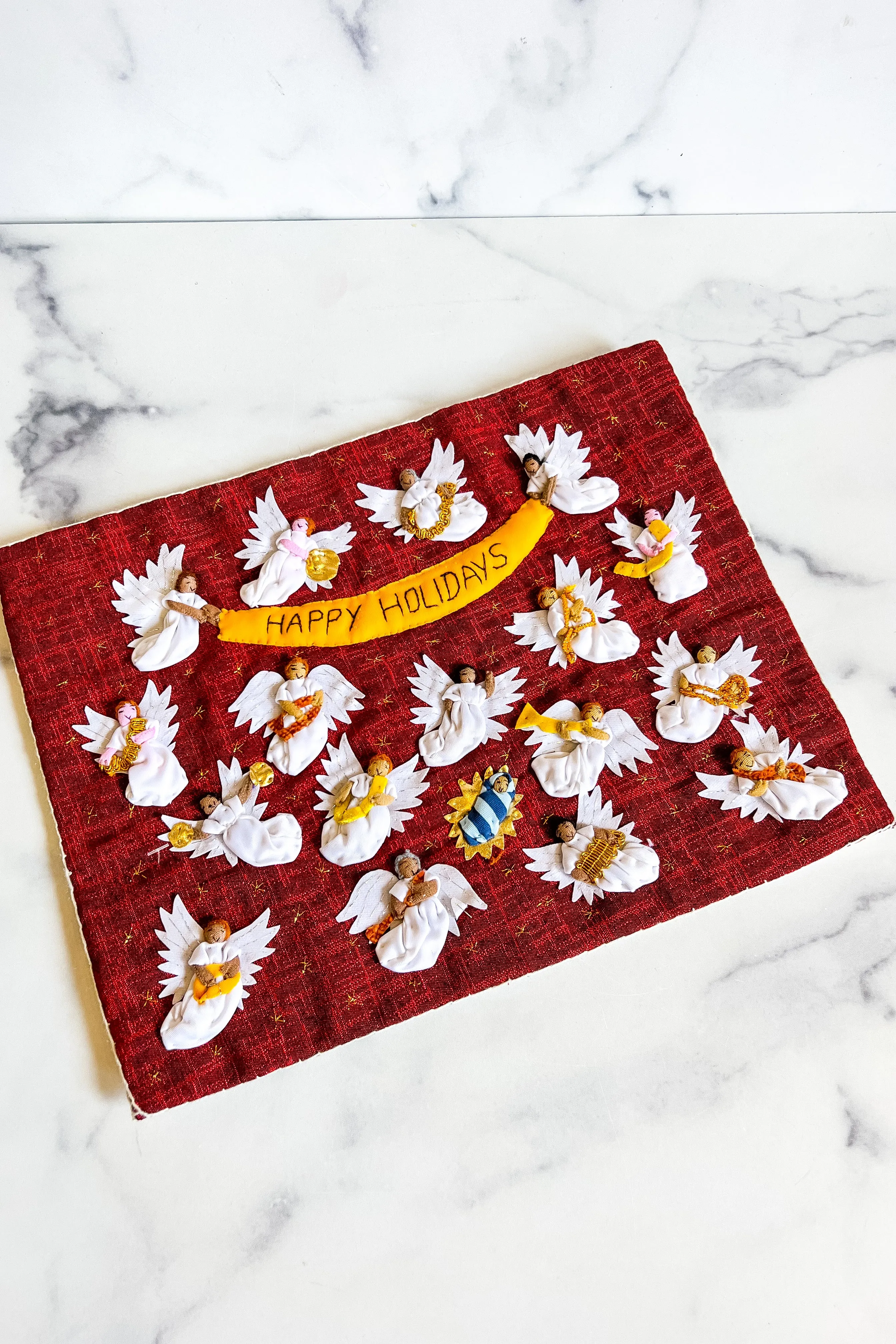 Christmas Fabric Art