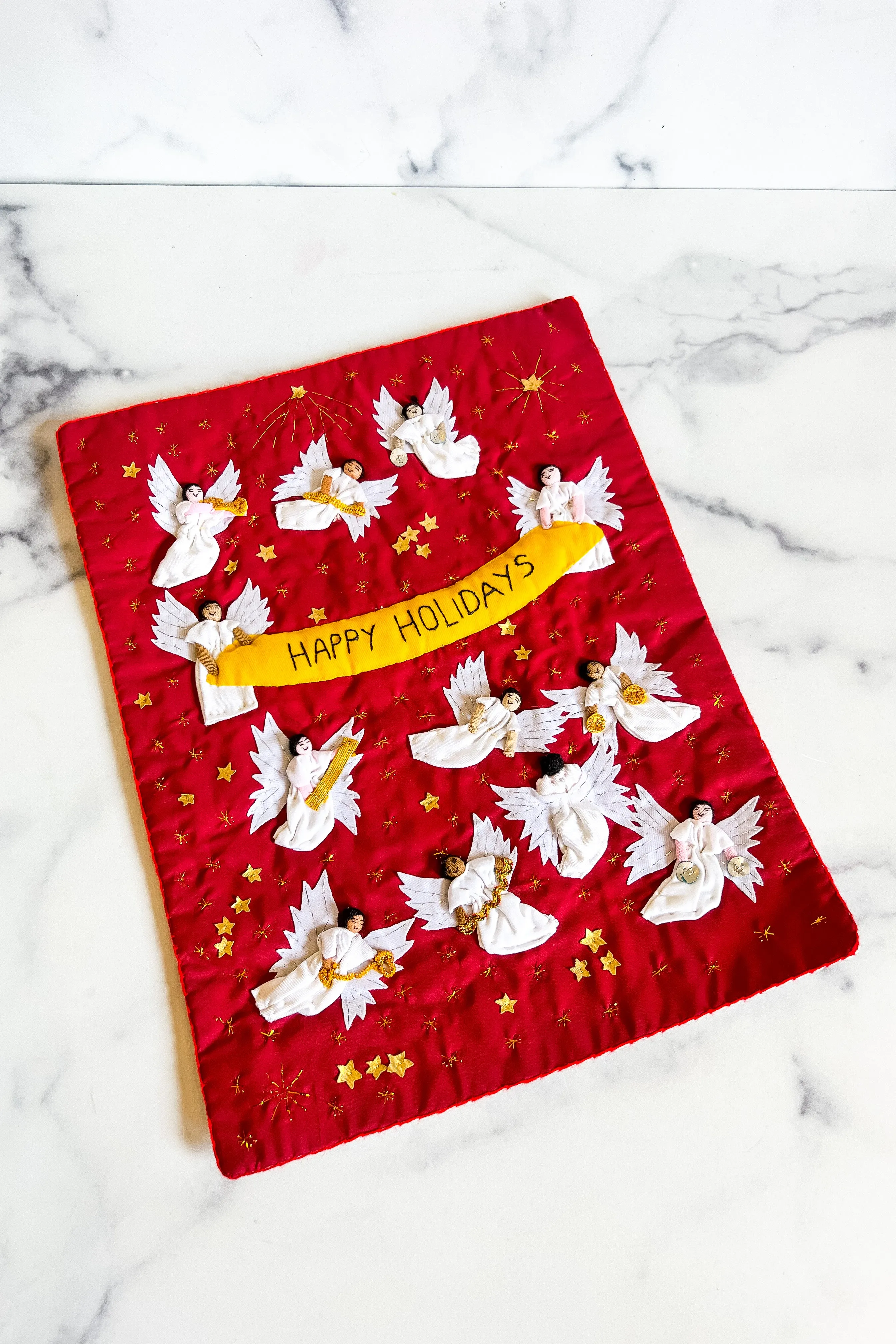 Christmas Fabric Art