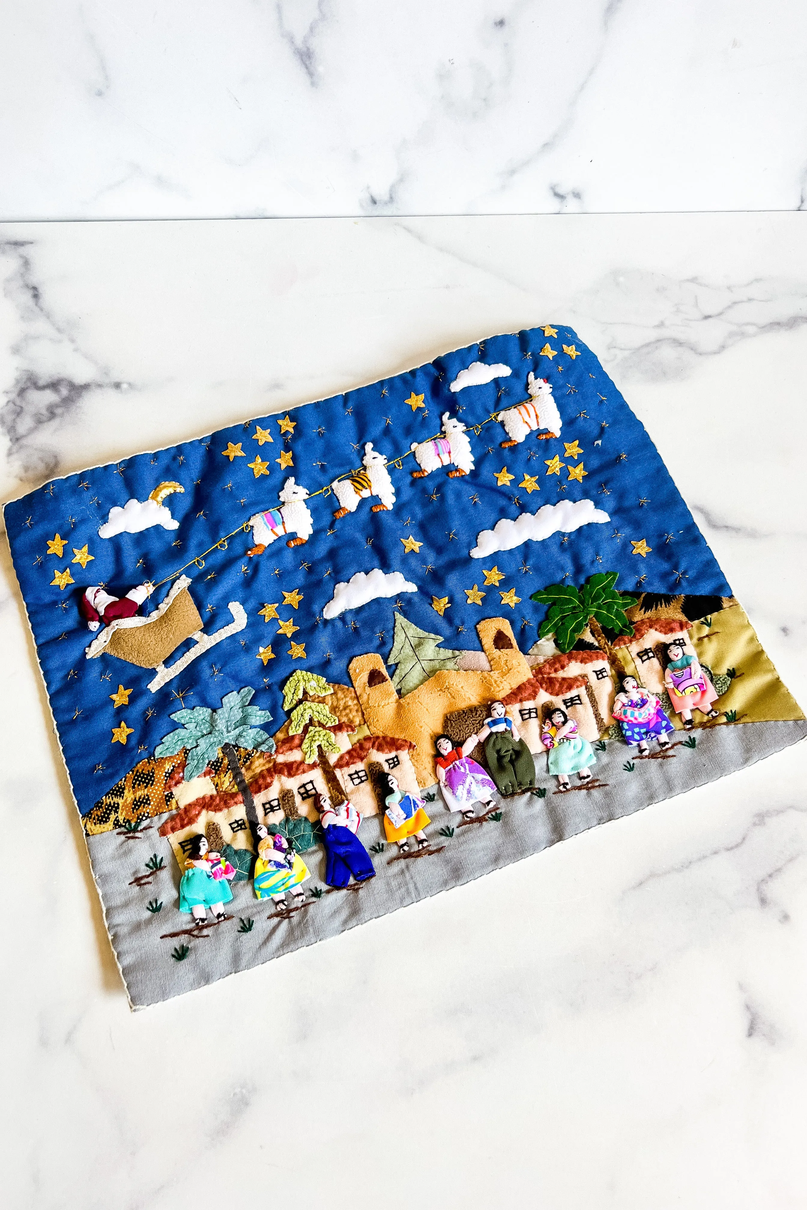 Christmas Fabric Art