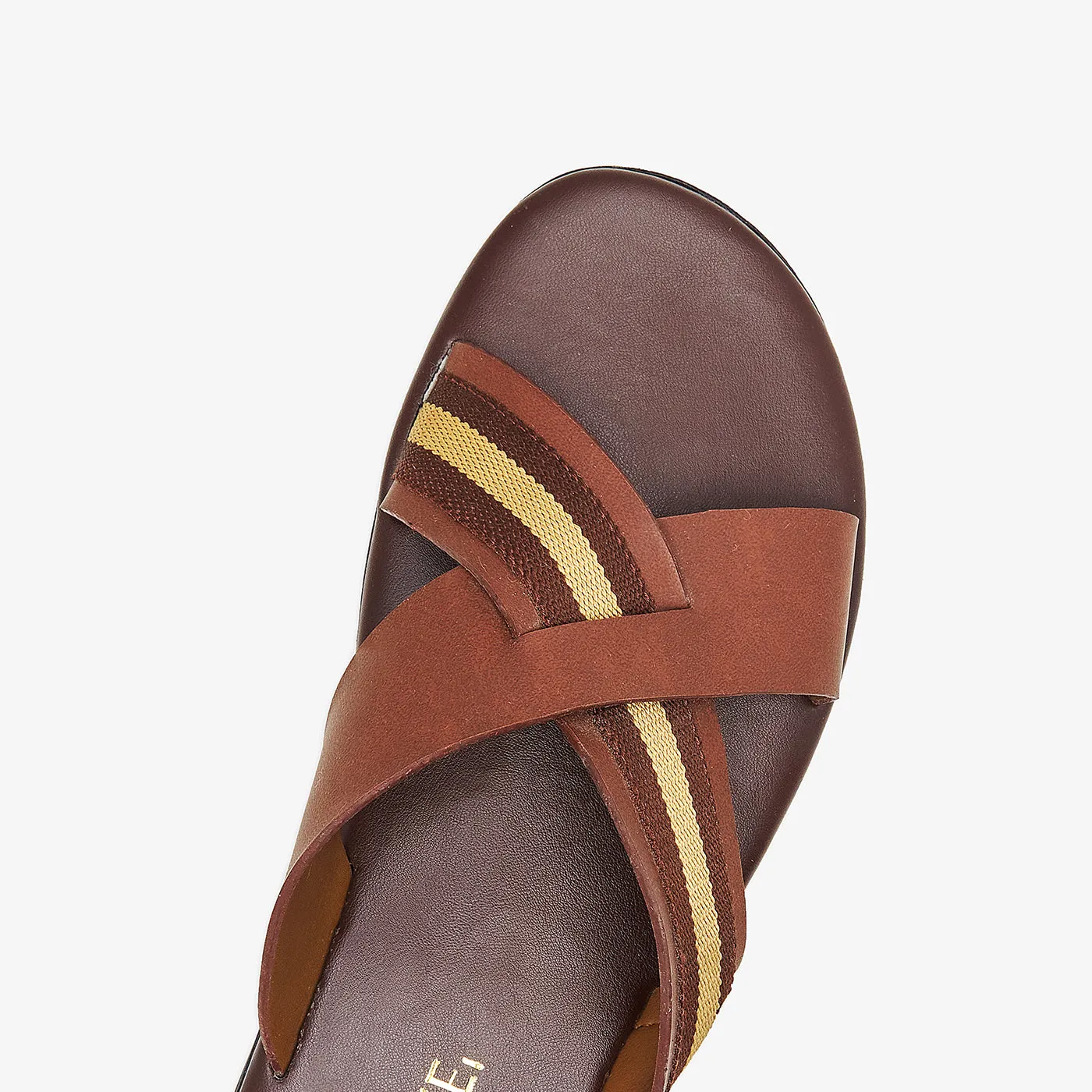 Cross-Strap Mens Chappals