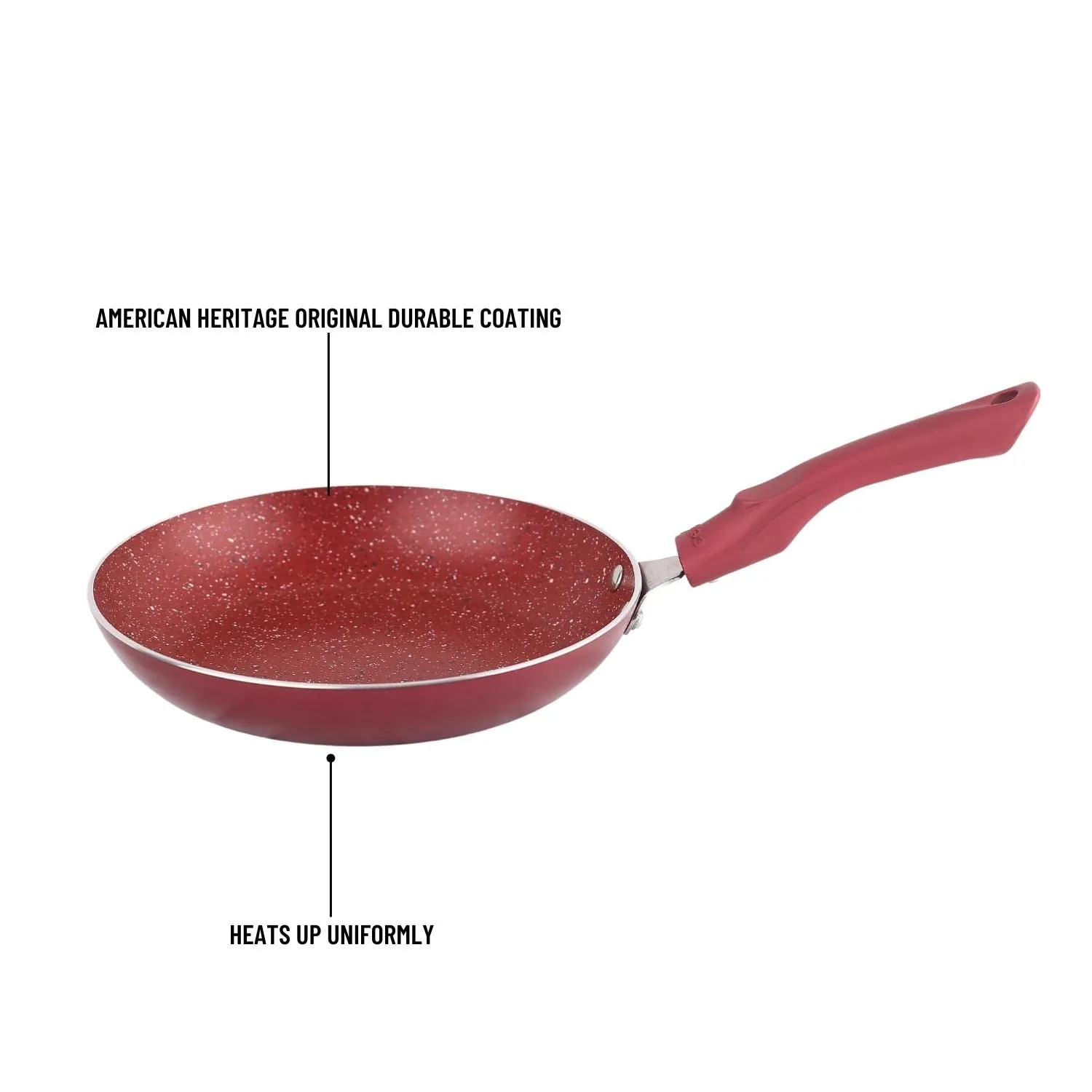 Crown Induction Base Taper Fry Pan