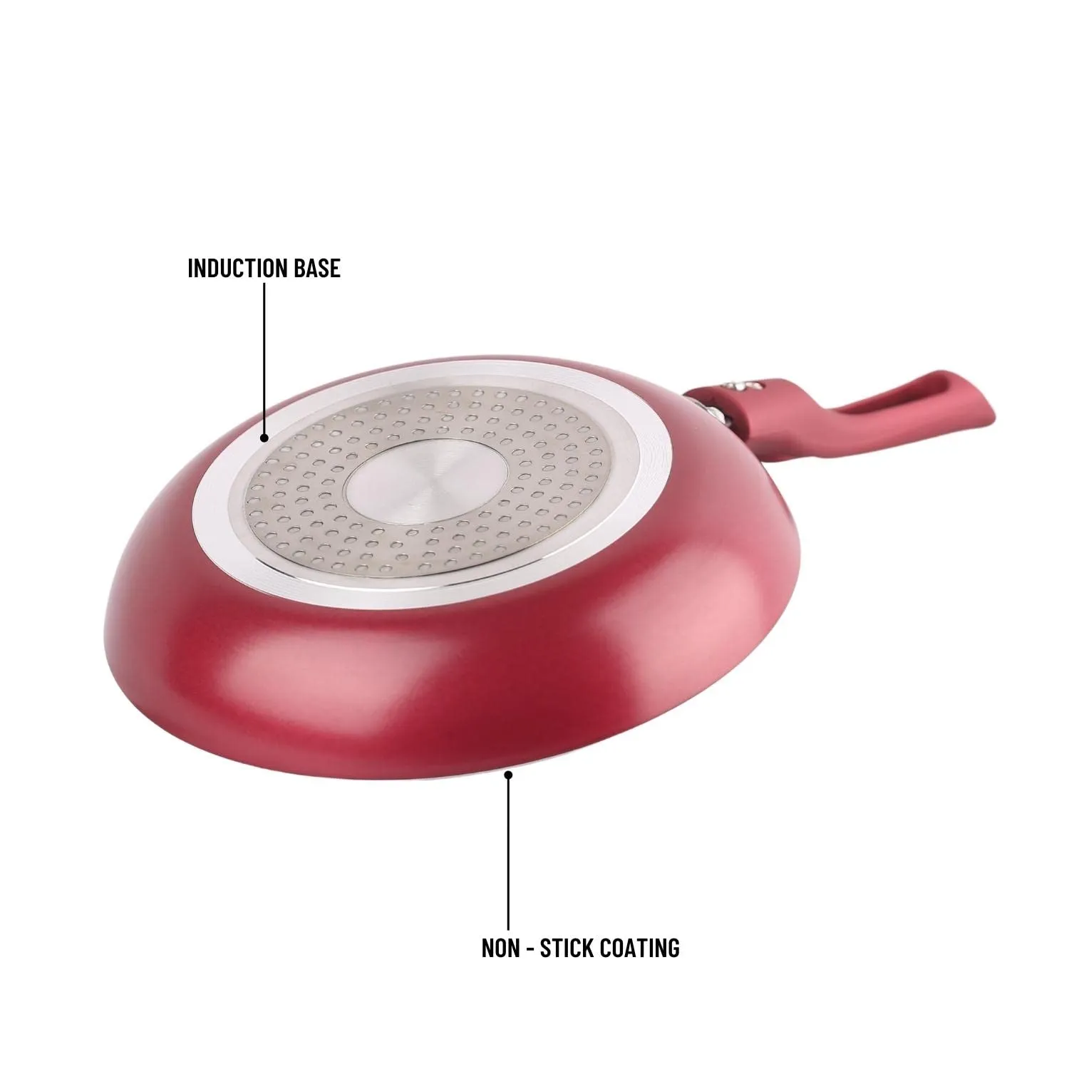 Crown Induction Base Taper Fry Pan