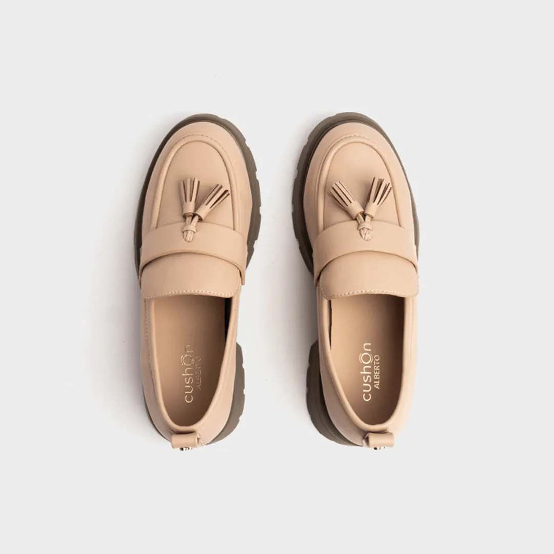 cushOn Women's Erin Tassel Flats