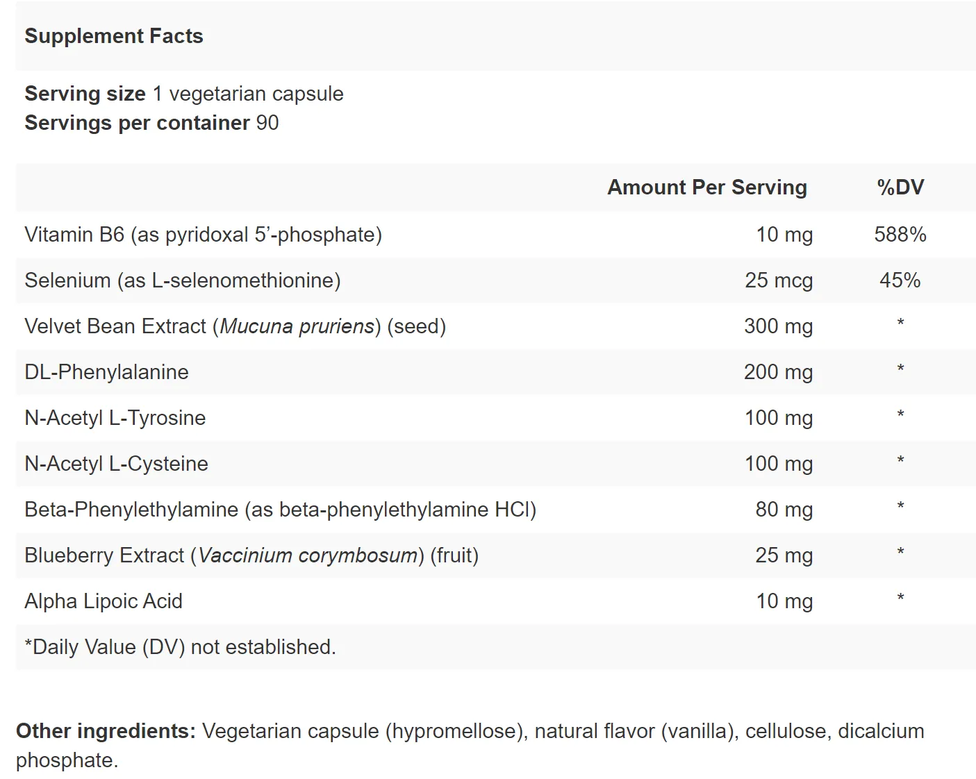 Dopatone Active (K-41) 90 Capsules