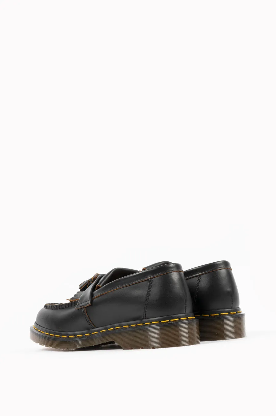 DR MARTENS ADRIAN TASSLE LOAFERS BLACK QUILON