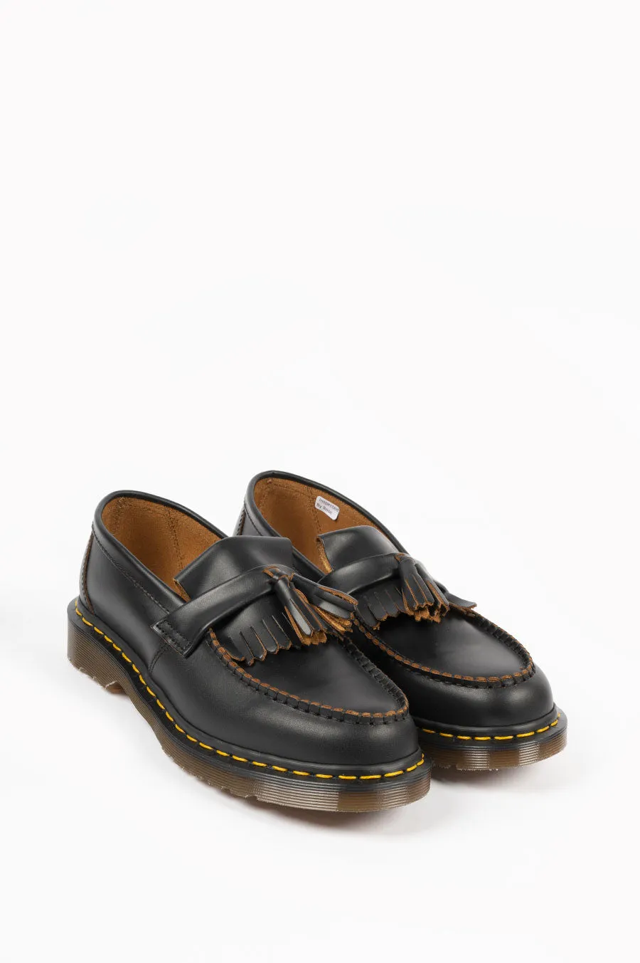 DR MARTENS ADRIAN TASSLE LOAFERS BLACK QUILON