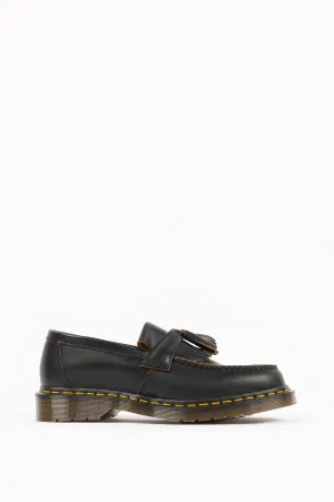 DR MARTENS ADRIAN TASSLE LOAFERS BLACK QUILON