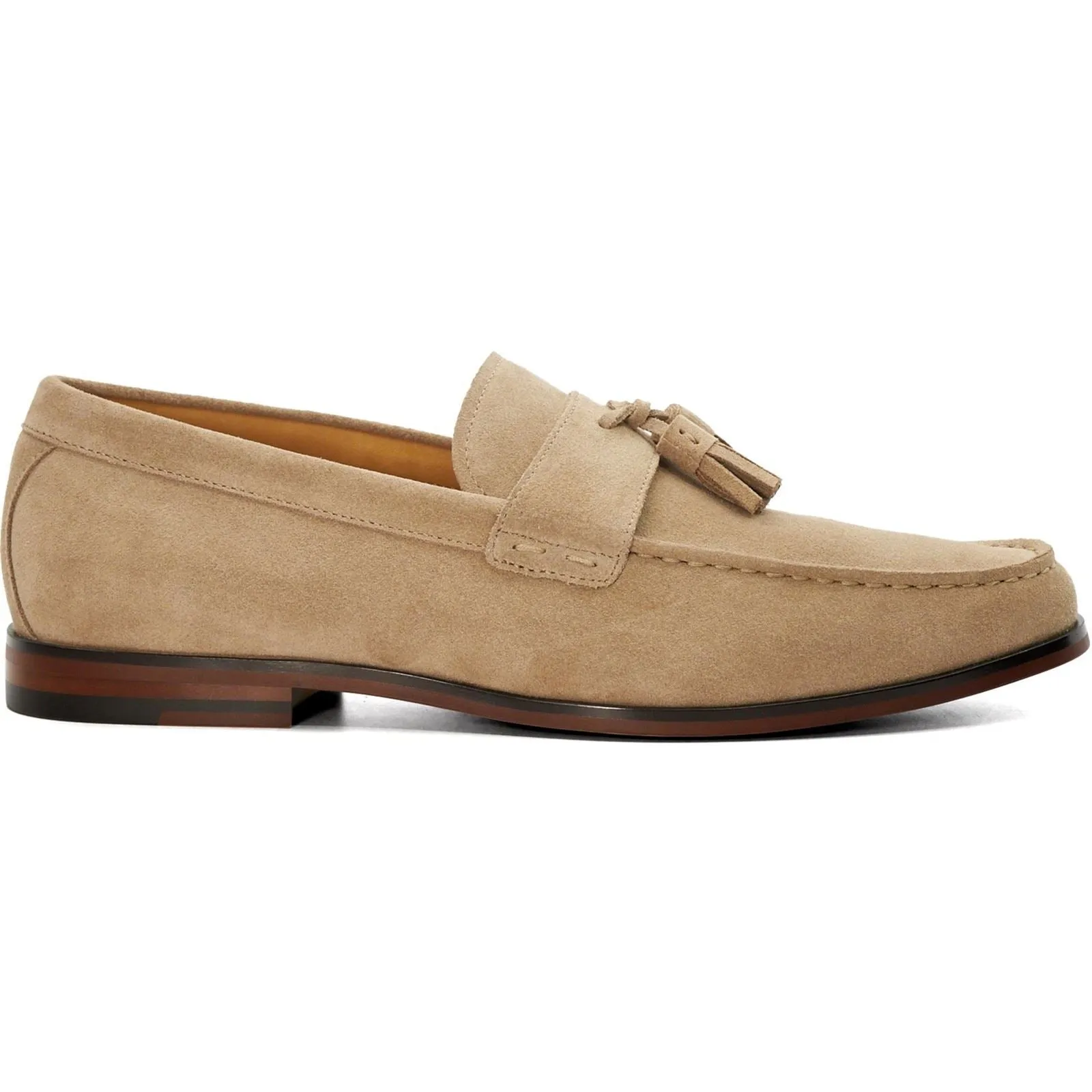 Dune Blaikes Suede Men's Sand Loafers