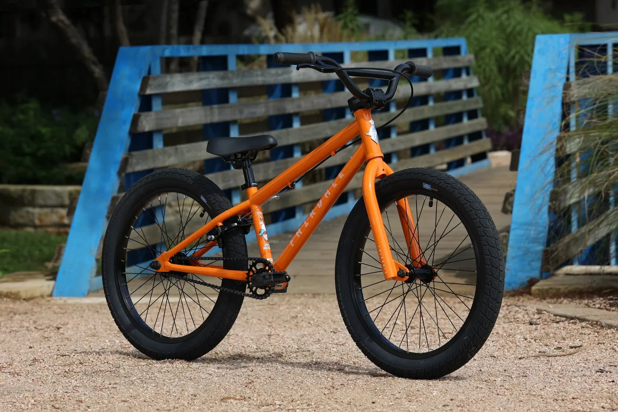 Fairdale Macaroni 20″ Complete Cruiser Bike - Gloss Orange Soda