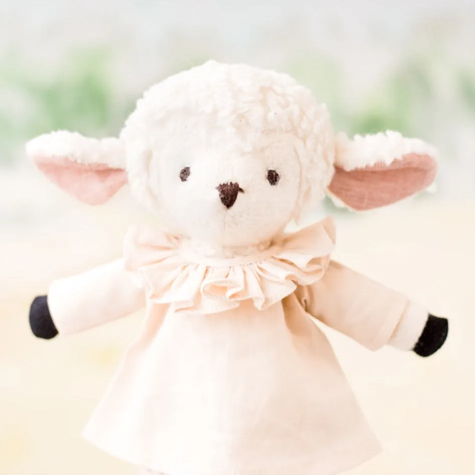 Festive Frill Blouse for Dolls