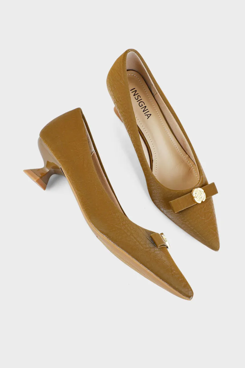 Formal Court Shoes IF5014-Brown