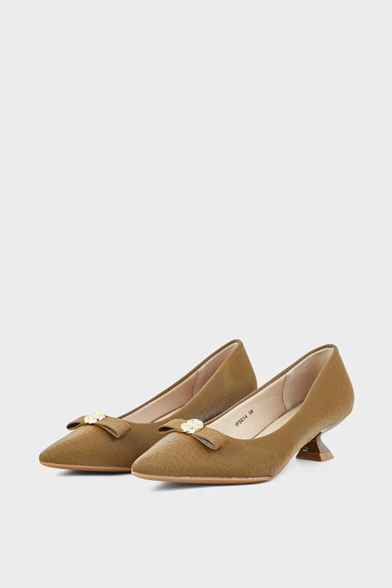 Formal Court Shoes IF5014-Brown