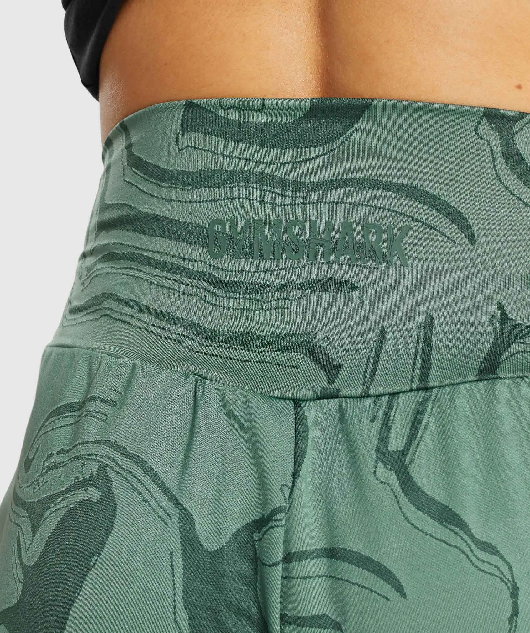 GS Power Bottoms - Green Print