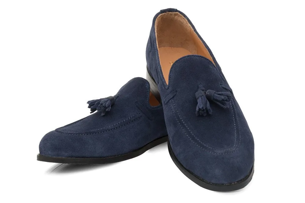 Hampton Tassel Loafers - Midnight Blue
