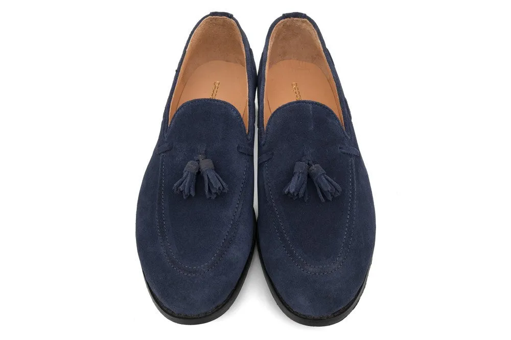 Hampton Tassel Loafers - Midnight Blue