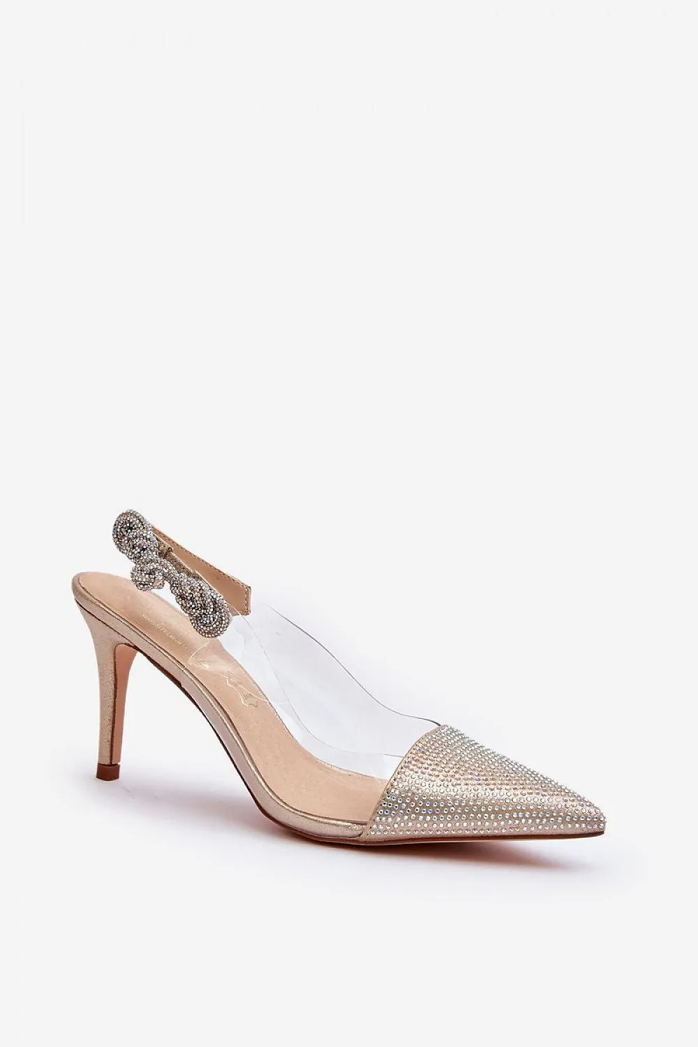 High heels model Step in style