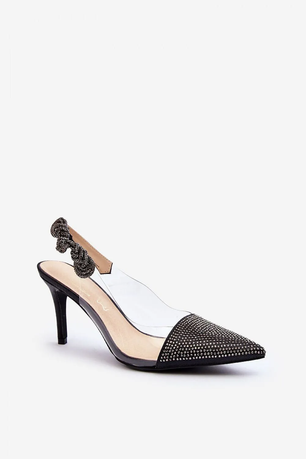 High heels model Step in style