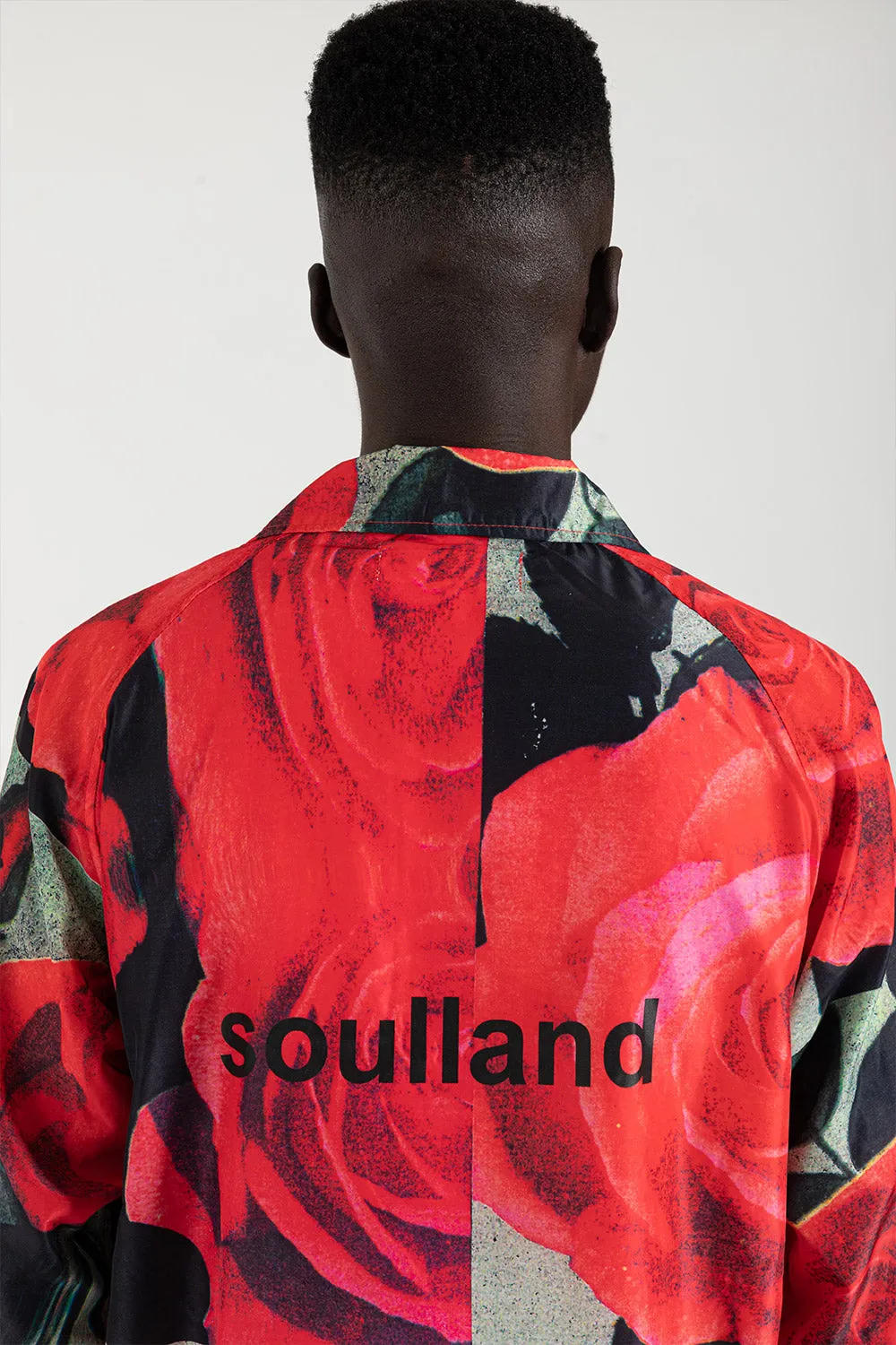 John Jacket - Multi Red AOP