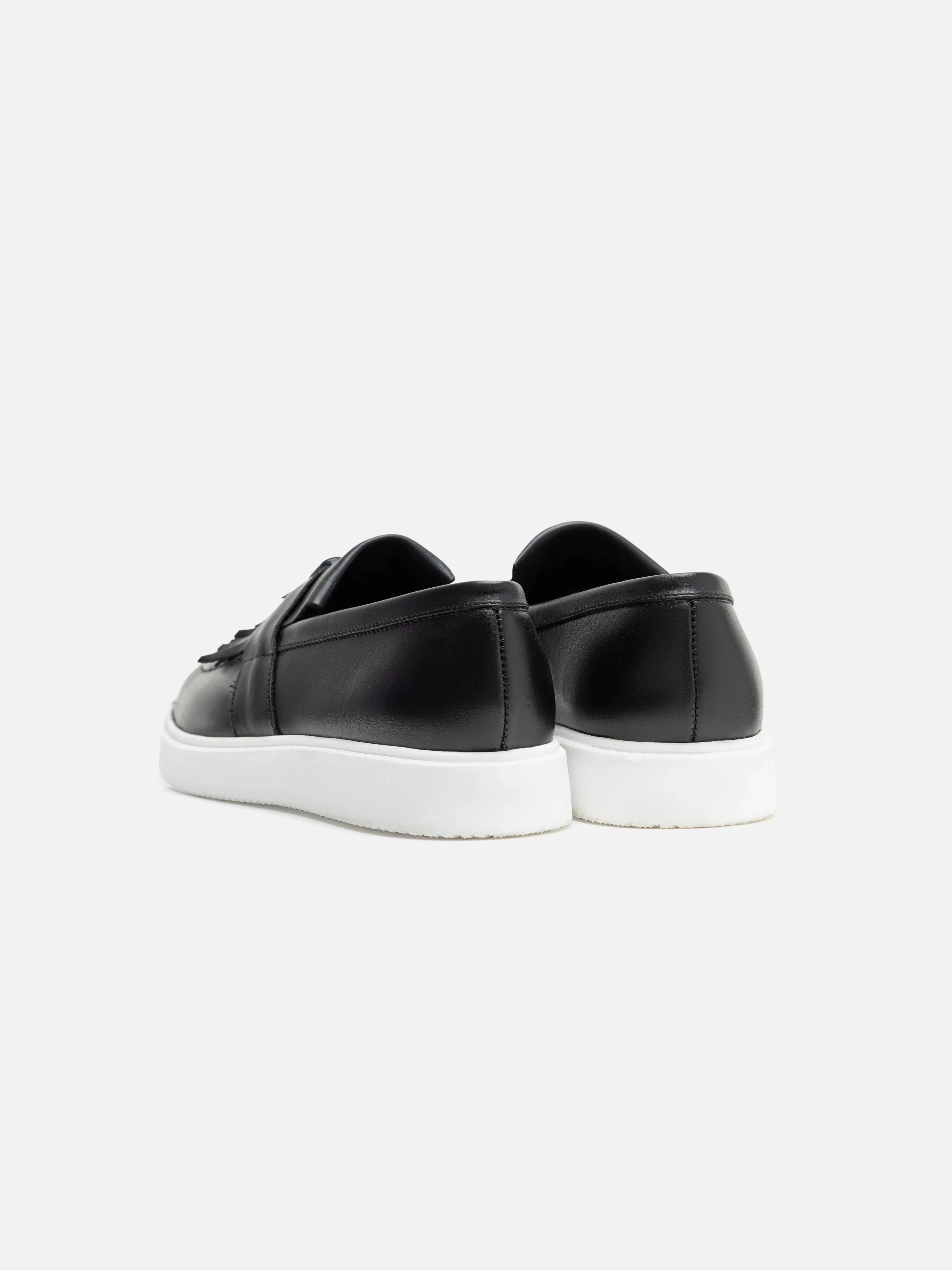Leather Tassel Loafers - FAMS24-095