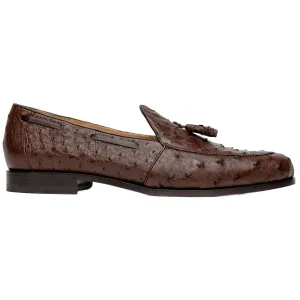 Marco Di Milano Aubiere Ostrich and Leather Brown