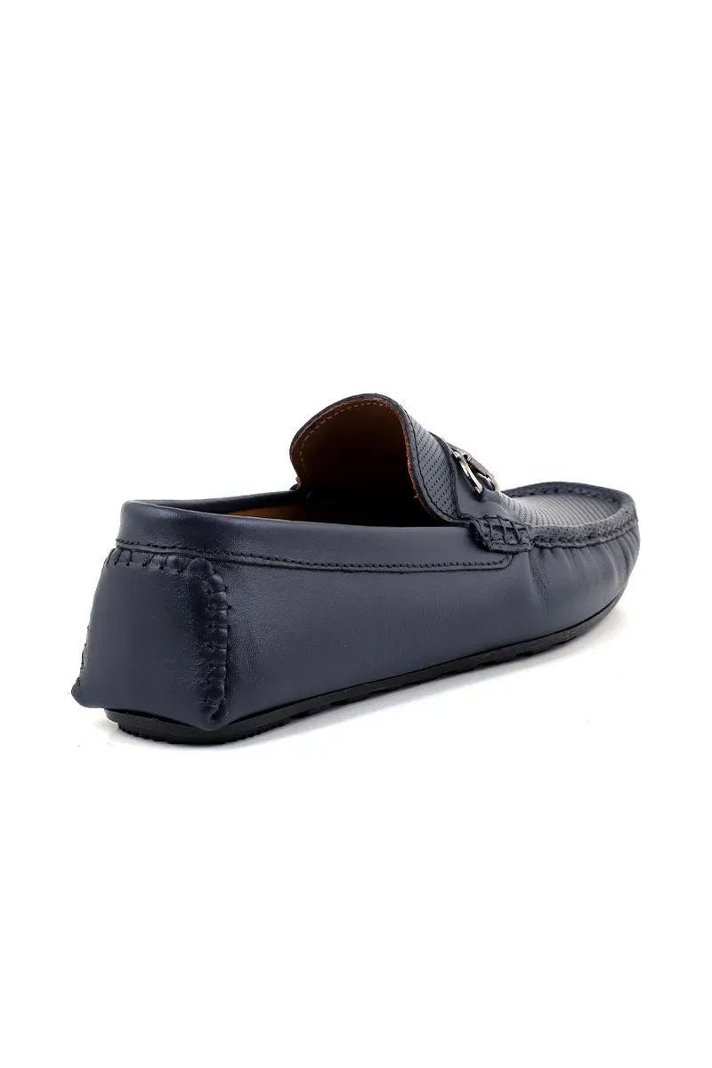 Men Casual Driving Mocs M26051-Navy