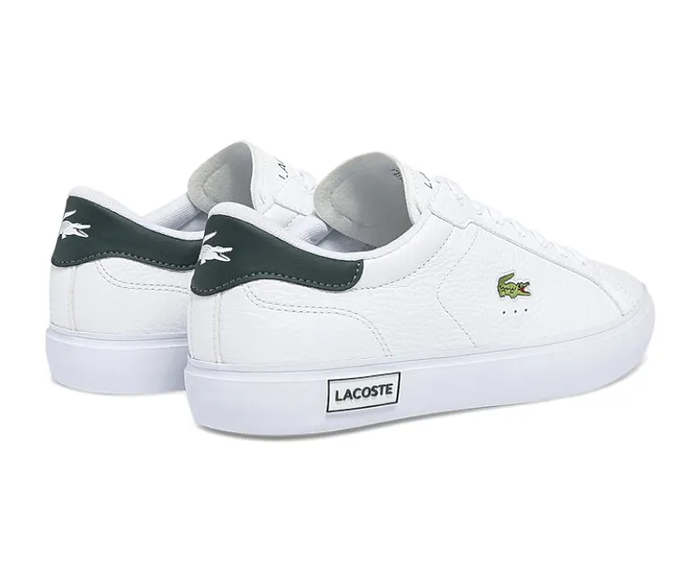 Men's Lacoste Powercourt 0721 2 SMA (White/Dark Green)