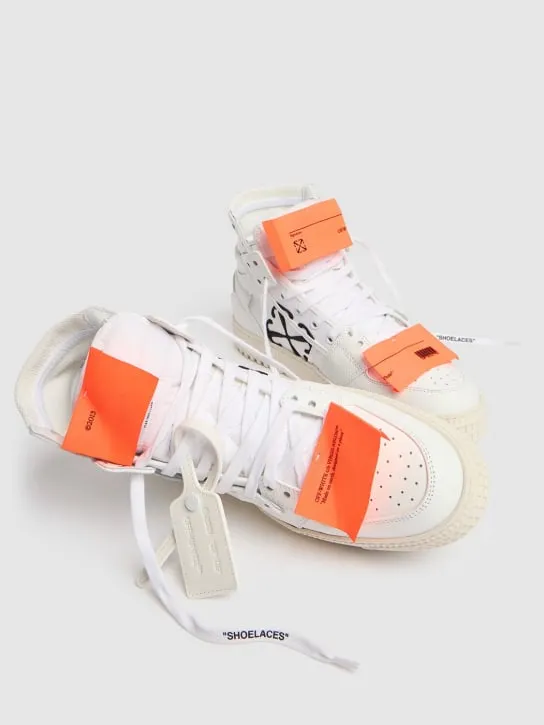 Off-White   20mm 3.0 Off Court leather shoes 
