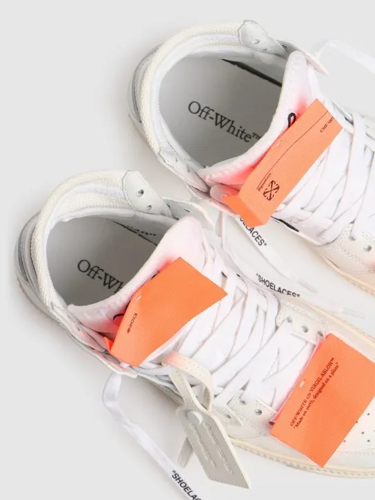 Off-White   20mm 3.0 Off Court leather shoes 