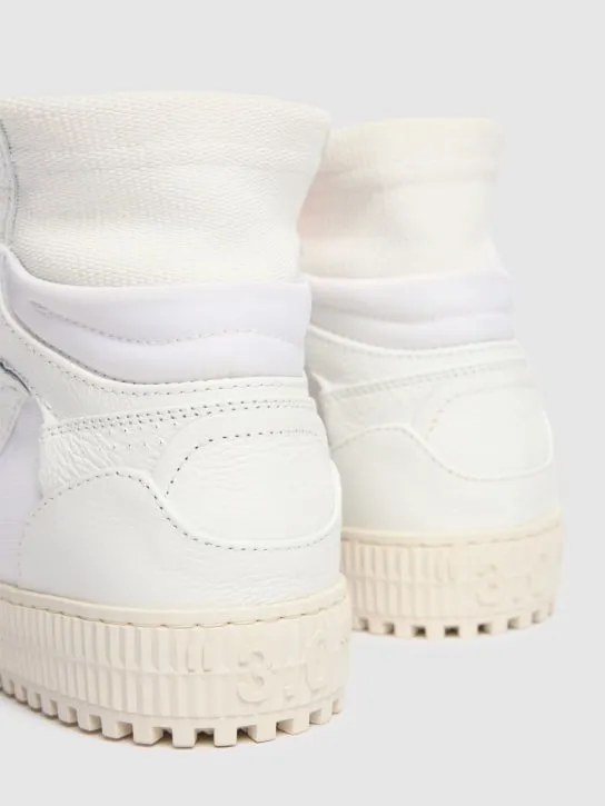 Off-White   20mm 3.0 Off Court leather shoes 