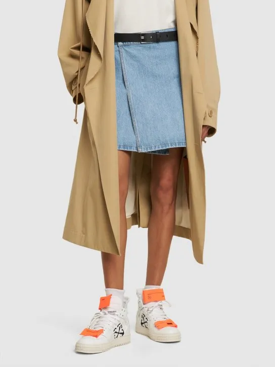 Off-White   20mm 3.0 Off Court leather shoes 