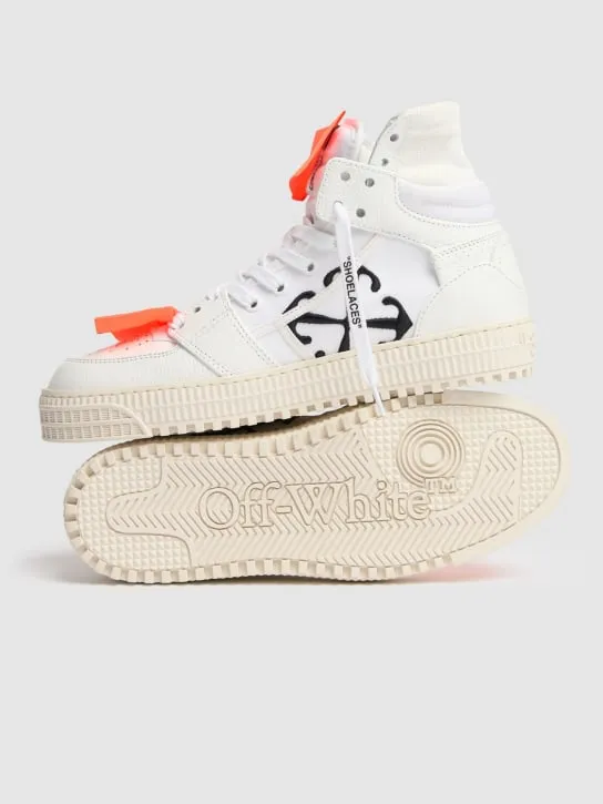Off-White   20mm 3.0 Off Court leather shoes 
