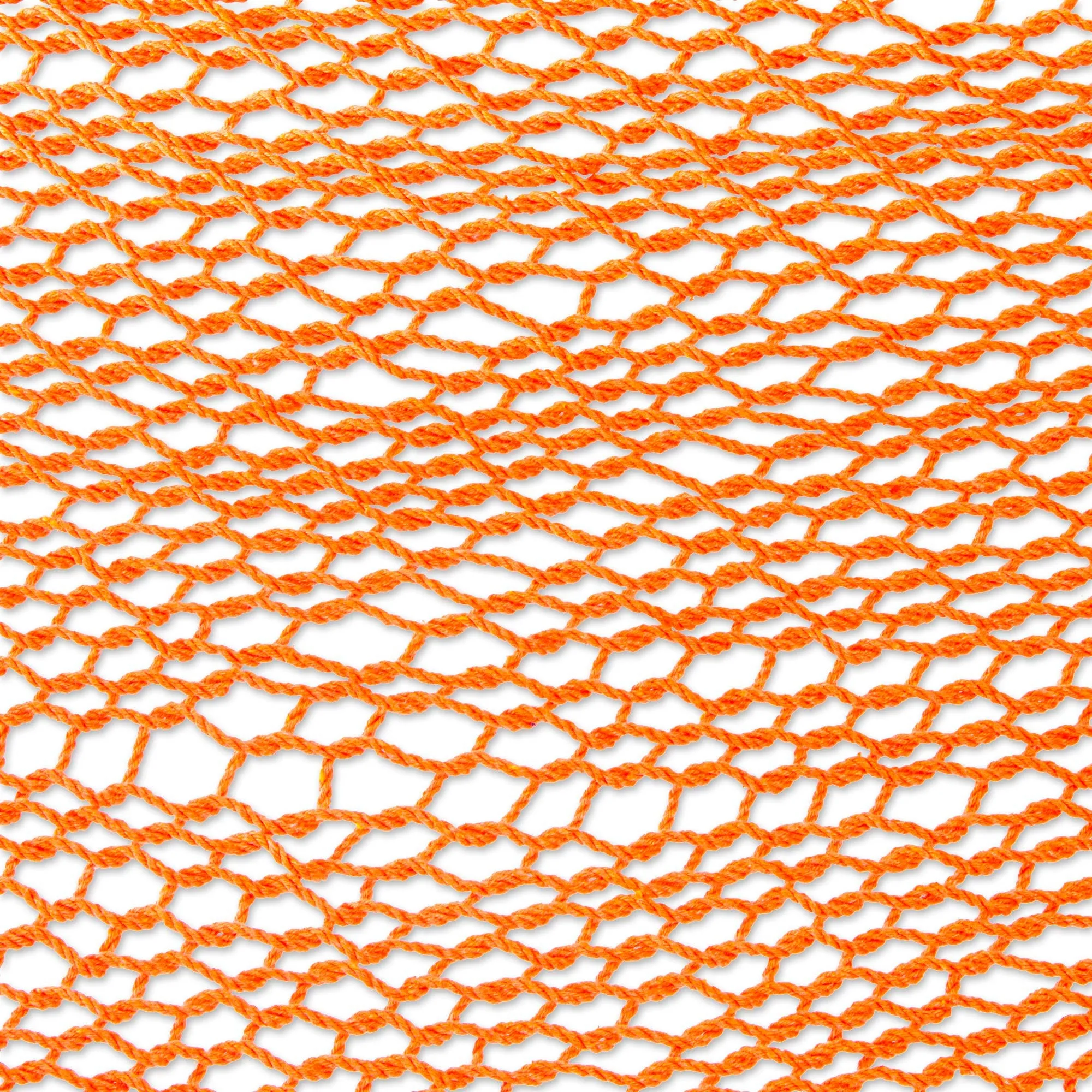 Orange Cascade Orange Fringed Cotton Rope Hammock (Triple) from Mexico