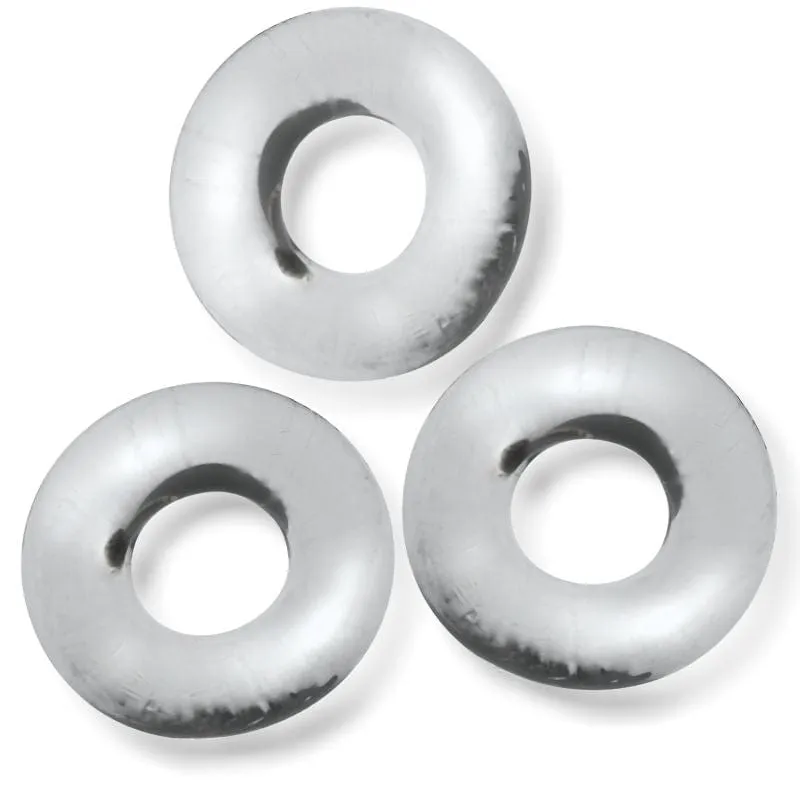 OxBalls Fat Willy 3 Pc Jumbo Cockrings Clear