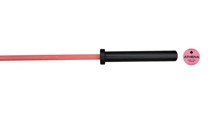 Progression Athena Women's CF Bar 79" - (1000 LB - 25 MM) - Pink