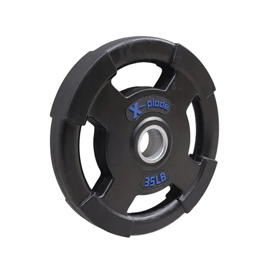 Progression Olympic Rubber Grip Plate