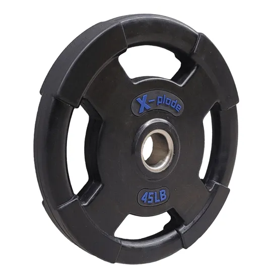 Progression Olympic Rubber Grip Plate