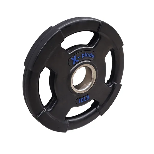Progression Olympic Rubber Grip Plate