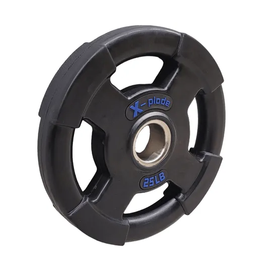Progression Olympic Rubber Grip Plate